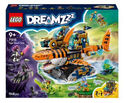 Klocki LEGO® LEGO DREAMZZZ 71515 Rekinoczołg tygrysi